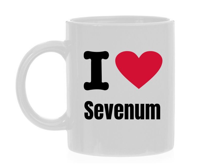 Koffiemok Sevenum I love houden van trots op Sevenum