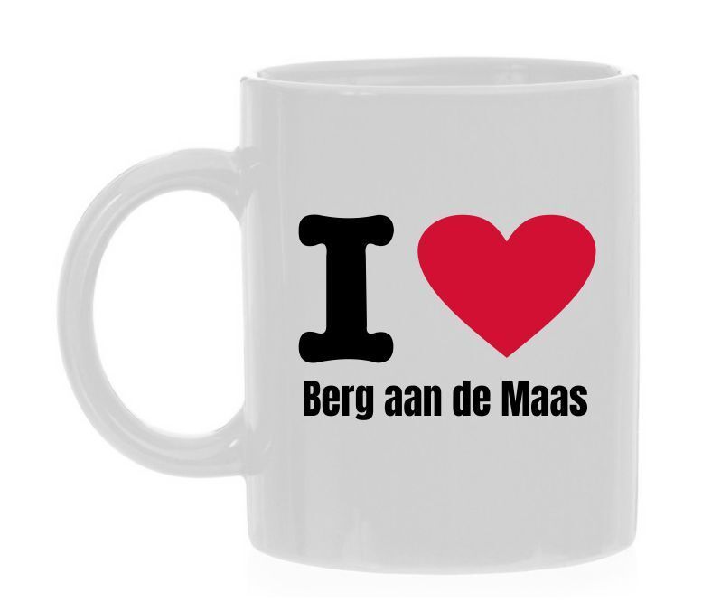 Koffiemok trots op Berg aan de Maas Limburgse dorp