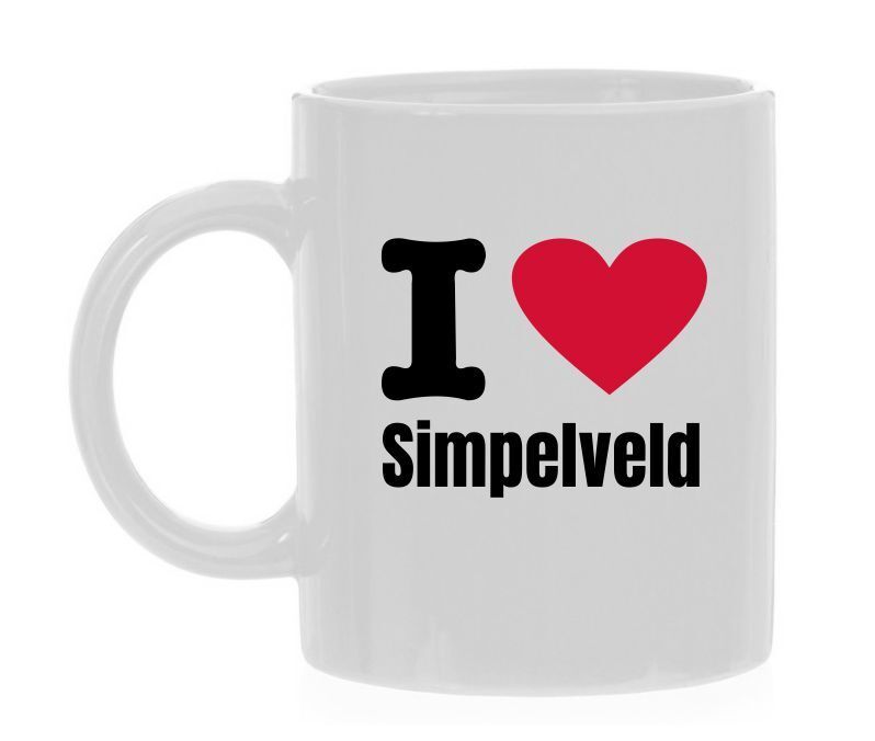 Koffiemok trots op dorp Simpelveld  I love