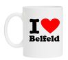 foto 1 Koffiemok trots op i love Belfeld dorp