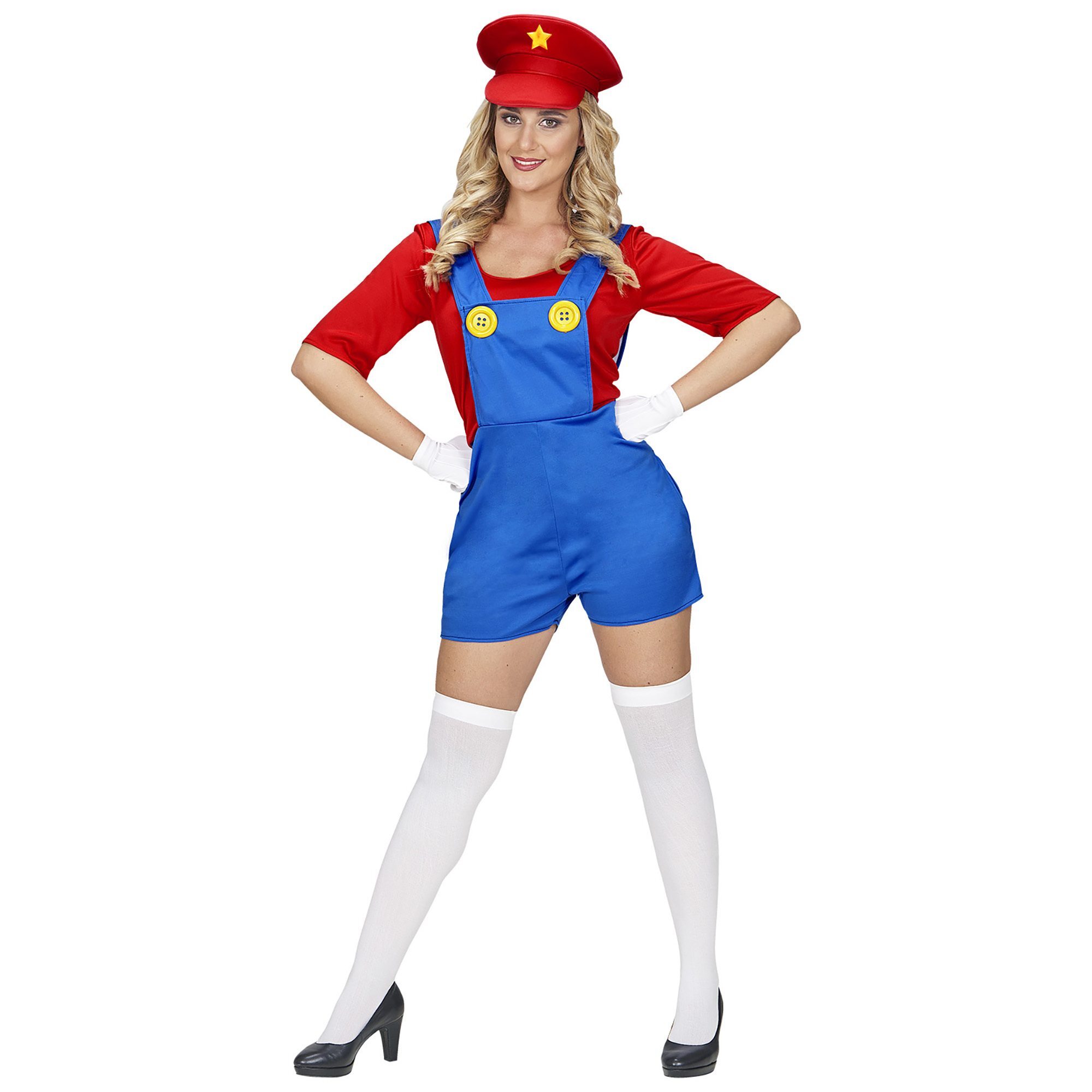 Mario outfit dames