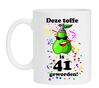 Mok verjaardag 41 met een toffe peer print full colour