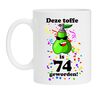 Mok verjaardag 74 jaar voor een toffe peer
