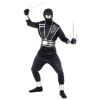 foto 2 Ninja outfit kinderen zwart kungfu