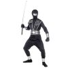 foto 3 Ninja outfit kinderen zwart kungfu