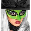 foto 2 Oogmasker groen heks gifgroen