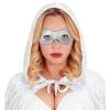 foto 3 Oogmasker zilver volwassen
