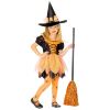 Oranje heks jurk meisjes