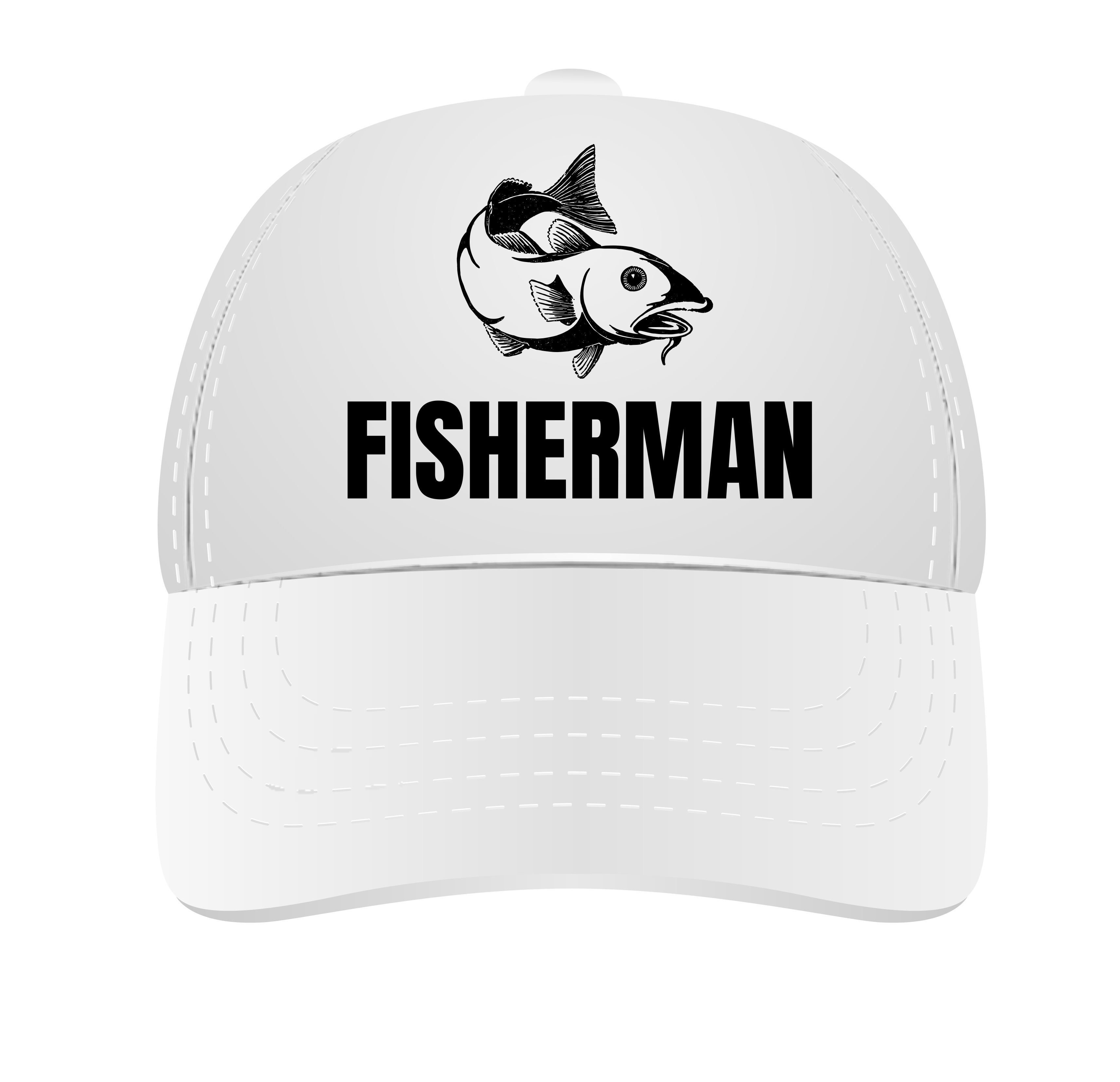 Pet fisherman visserman vissers cap grappig funny