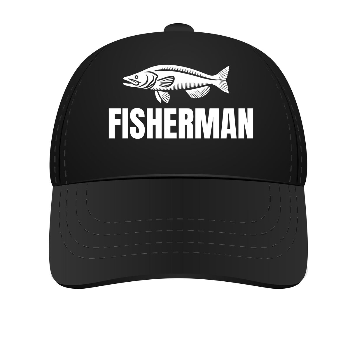 Pet fisherman visserman vissers cap grappig funny