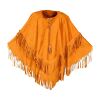 foto 4 Poncho suede seventies love peace and happiness
