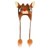 Rendier muts pluche Rudolf