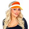 foto 4 Retro zonneklep oranje foute zonneklep jaren 80