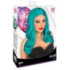 foto 2 Roxy pruik turquoise lang haar
