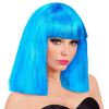 foto 1 Showgirl pruik azuur blauw