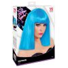 foto 2 Showgirl pruik azuur blauw