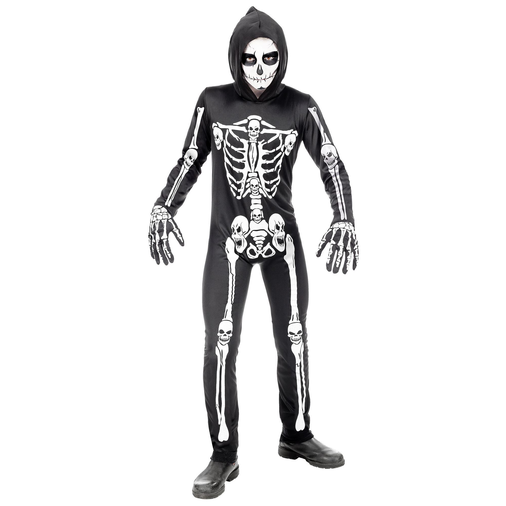 Skelet outfit halloween kinderen