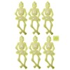 Skeletten set glow in the dark halloween