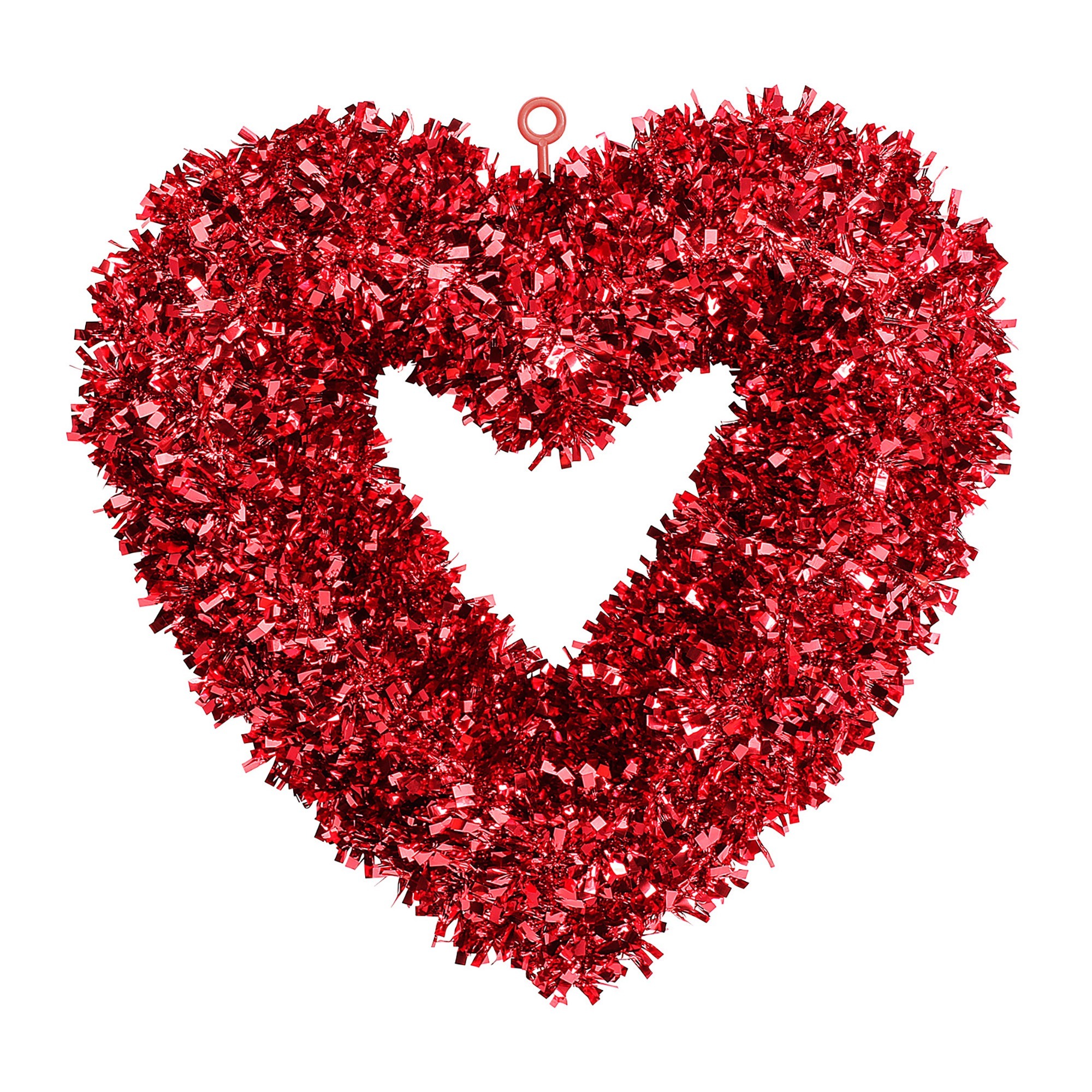 Valentijns hart  rood 46 x 44 cm  leuke decoratie  voor huwelijk of valentijn