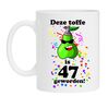Verjaardag mok voor een leeftijd van 47 jaar