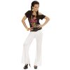foto 2 Witte 70s broek dames maat M