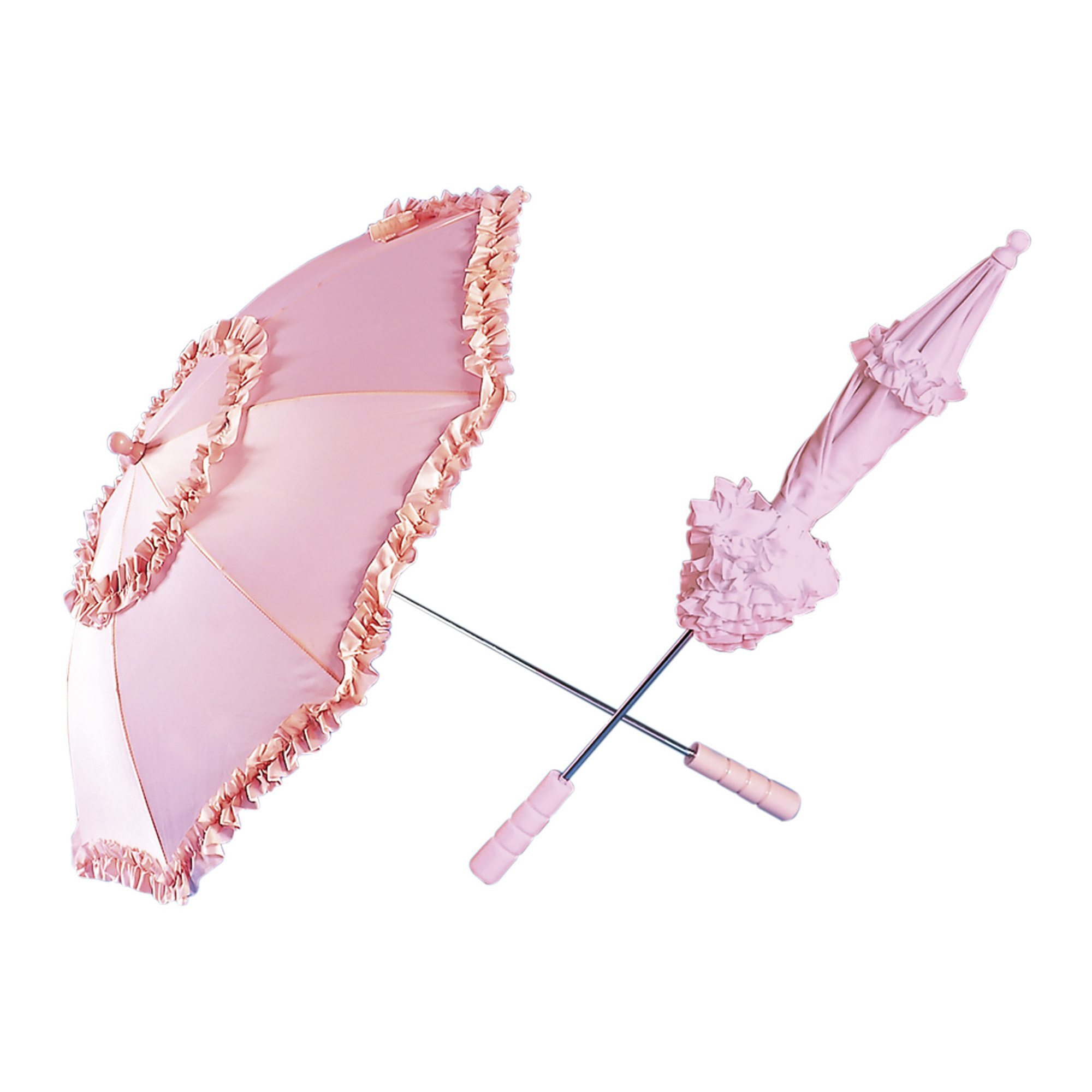 Boerenbruiloft Paraplu roze paraplu 72cm