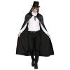 foto 1 Zwarte vampier cape halloween 136cm