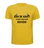 foto 15 Duivenmelker t-shirt  aan de kant ik moet naar mijn duiven duivensport shirt