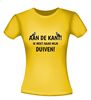 foto 16 Duivenmelker t-shirt  aan de kant ik moet naar mijn duiven duivensport shirt