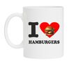 koffiemok i love hamburgers