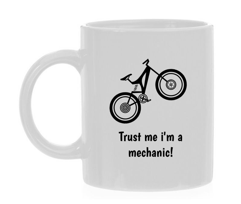 Koffiemok Trust me i'm a  MTB mountainbike