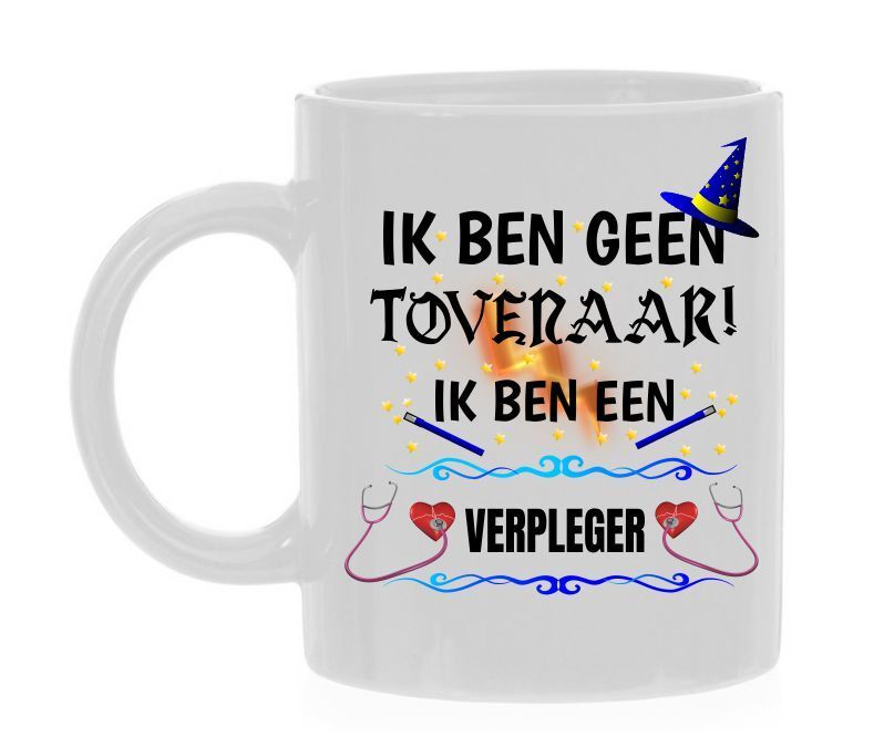 Koffiemok verpleger bedankje cadeau