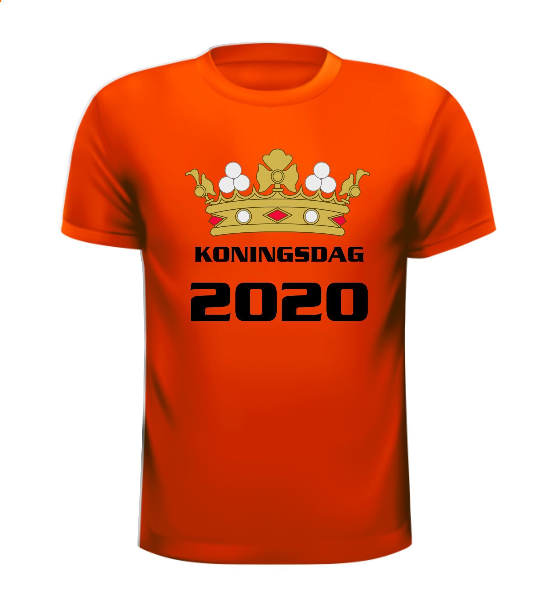 Koningsdag 2021 T-shirt Oranje