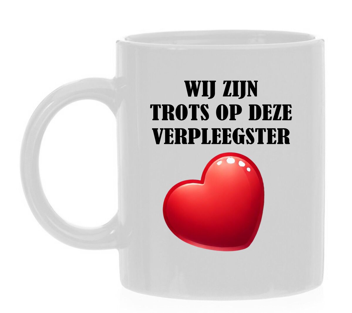 Mok trots op deze verpleegster cadeau bedankje waardering verpleegsters