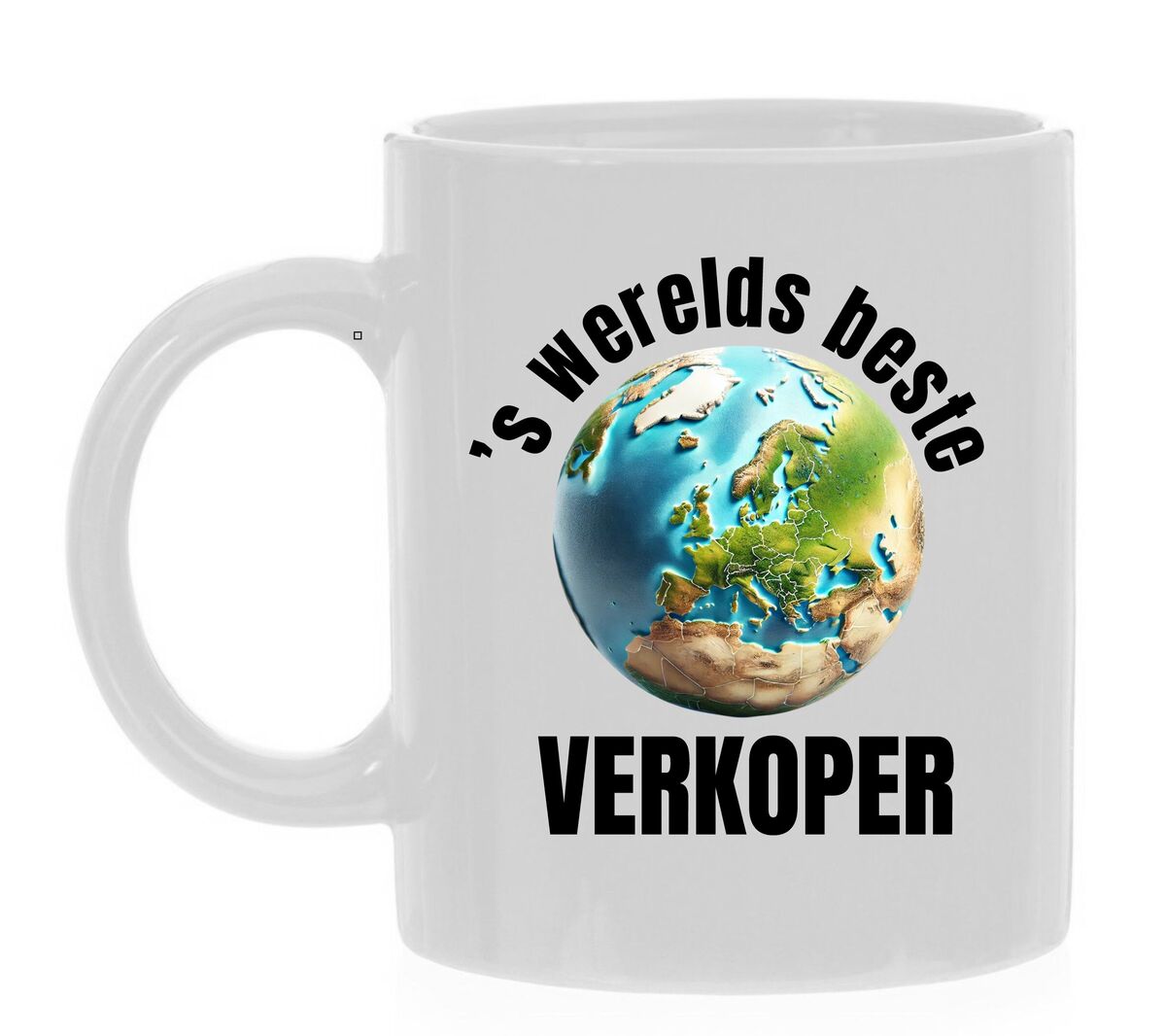 Mok voor een goede verkoper medewerker blijk van waardering