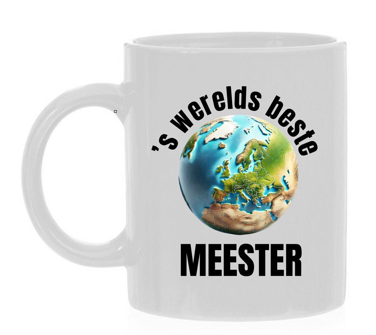 Mok werelds beste meester leuk cadeau voor de leraar