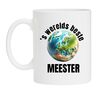 Mok werelds beste meester leuk cadeau voor de leraar