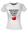 foto 10 Shirt met rood hart bedankt helden in het wit waardering trots dankbaar