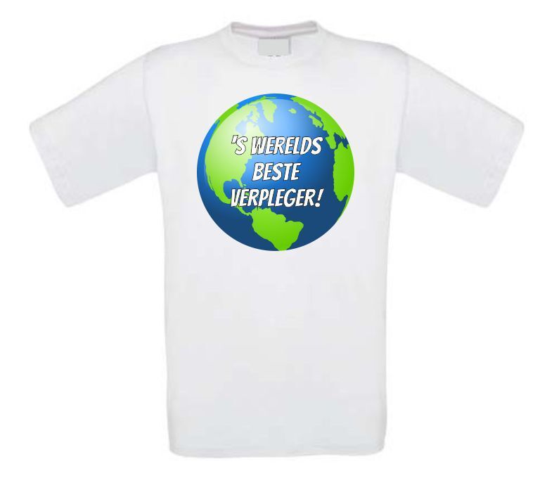 Shirt voor s werelds beste verpleegster cadeau als blijk van waardering