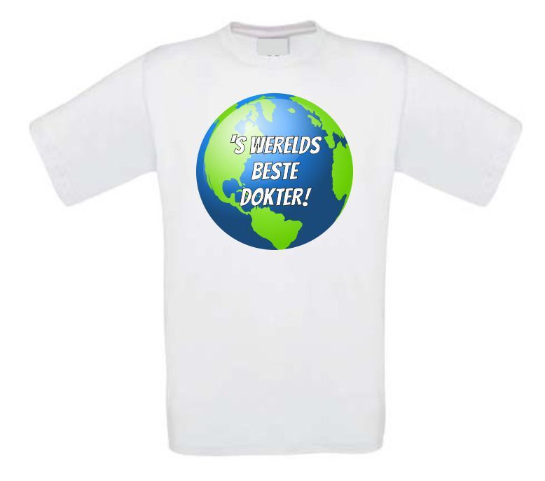 Shirt voor werelds beste dokter cadeau als waardering arts