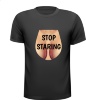 foto 2 stop staring T-shirt stop staren