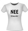 foto 3 T-shirt tekst nee ik koop niks!