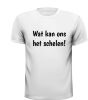 foto 3 Tekst T-shirt Wat kan ons het schelen