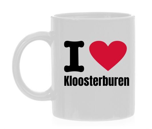 Trots op Kloosterburen Groningen dorpje koffiemok