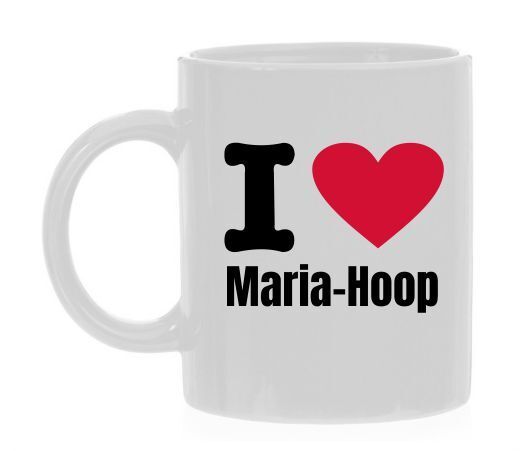 Trots op Maria-Hoop houden van drop Maria-Hoop Koffiemok