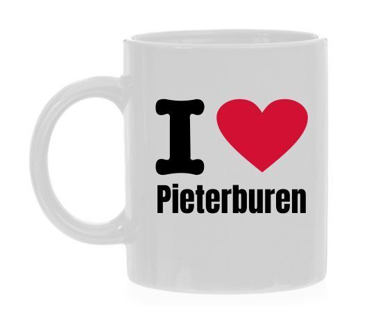 Trots op Pieterburen houden van dorp Pieterburen Koffiemok