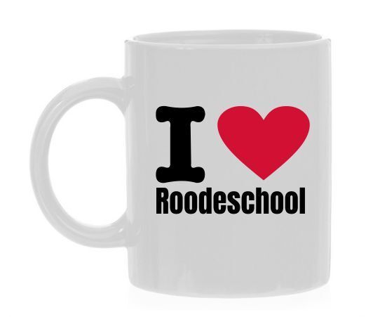 Trots op Roodeschool koffiemok Groningen