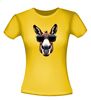 foto 16 Grappig T-shirt Ezel met zonnebril op leuk humor dier gek