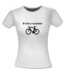 foto 4 Ik fiets er tussendoor T-shirt spreekwoord grappig