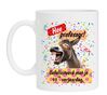 Koffiemok 93ste verjaardag lachen grappige ezel cadeau felicitatie opa oma
